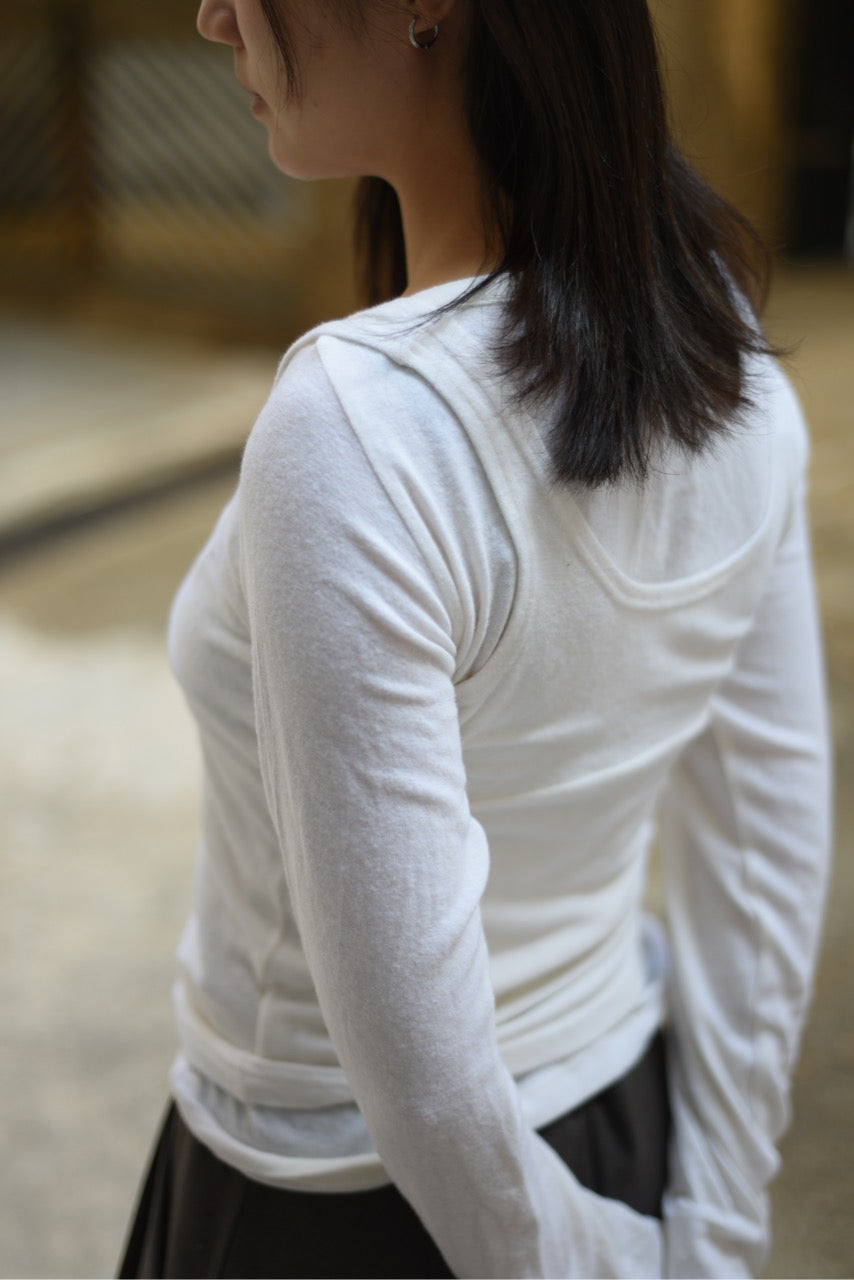 可分拆兩件式疊穿上衣